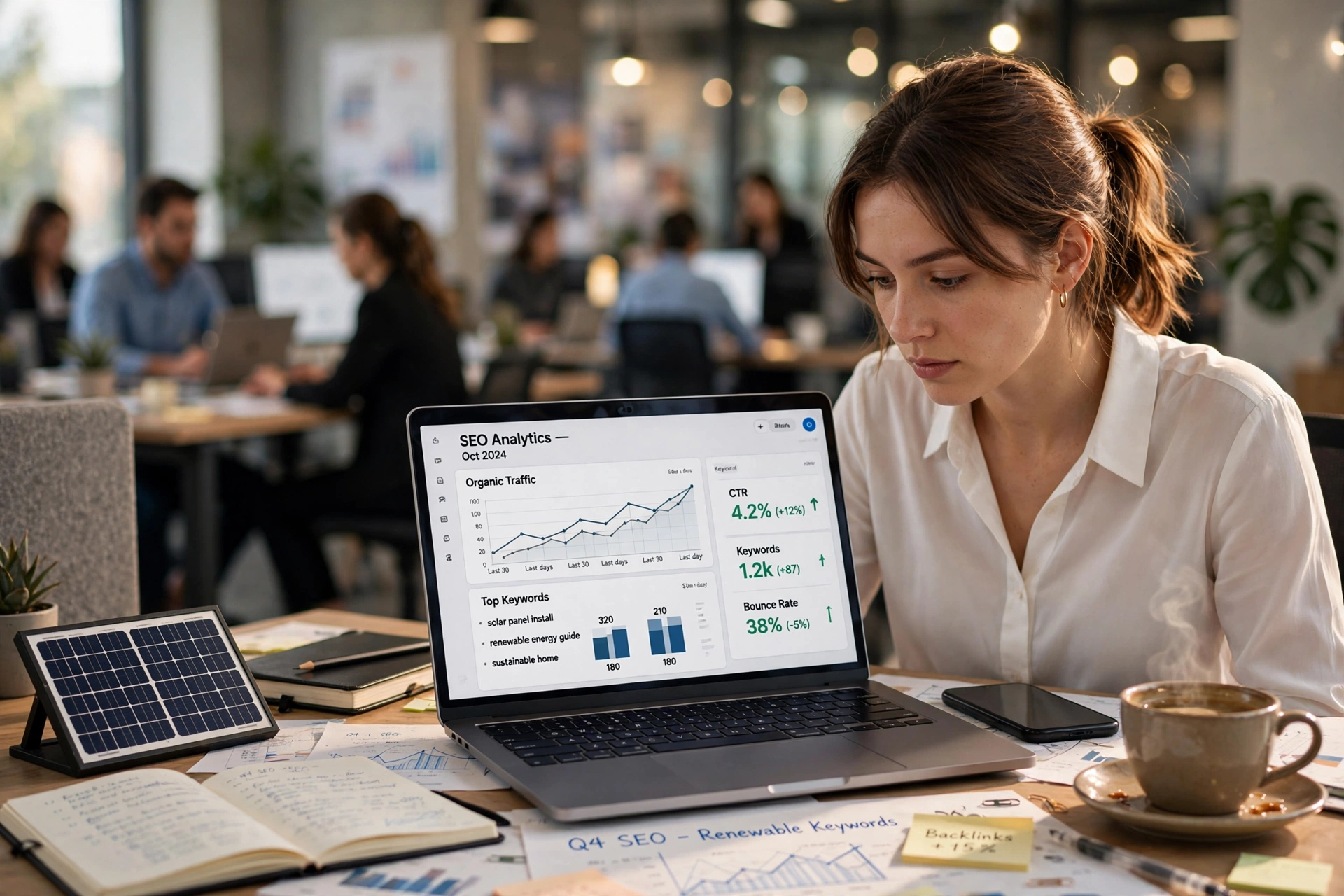 business technology office scale solar leads search traffic
