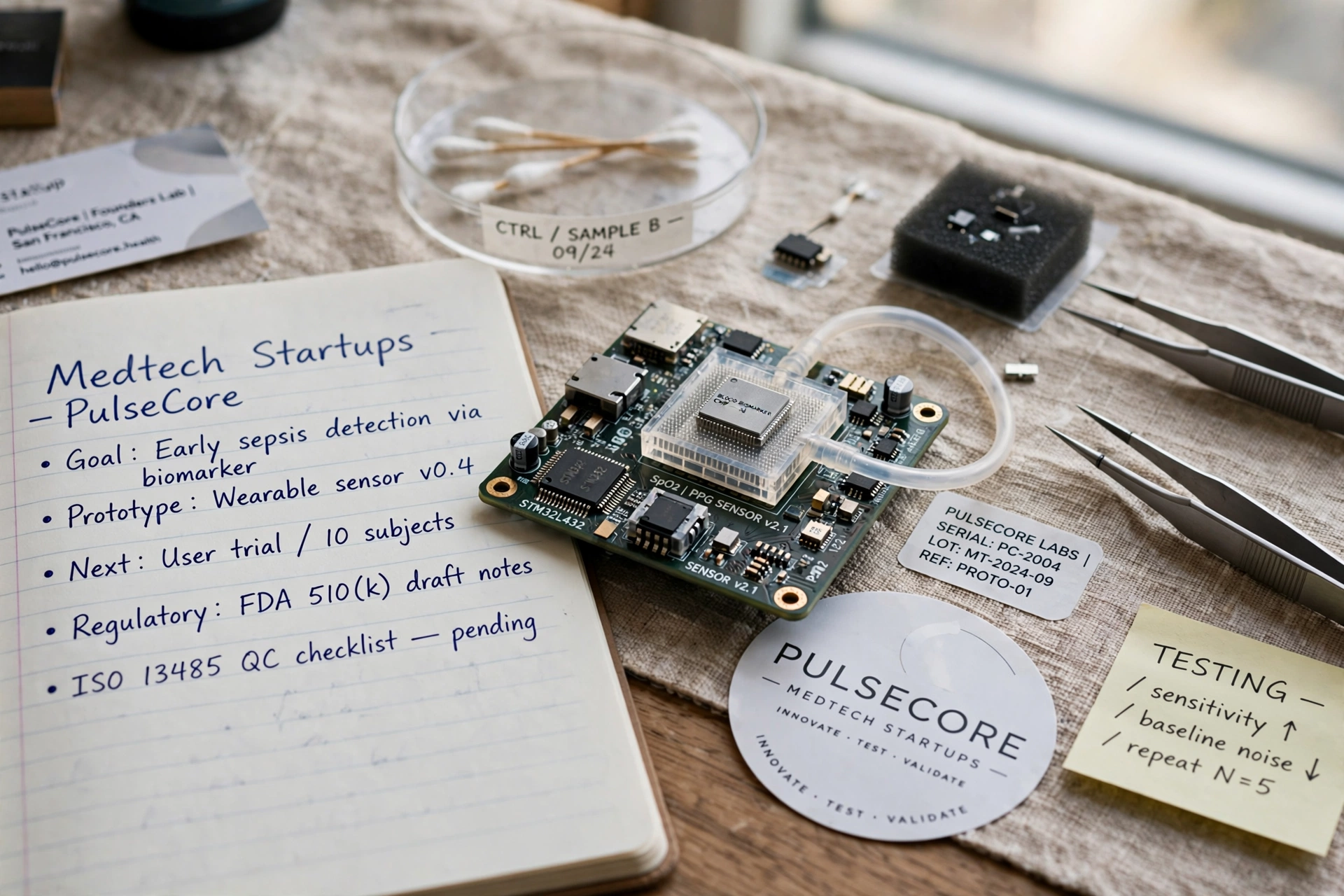 business technology office medtech startups