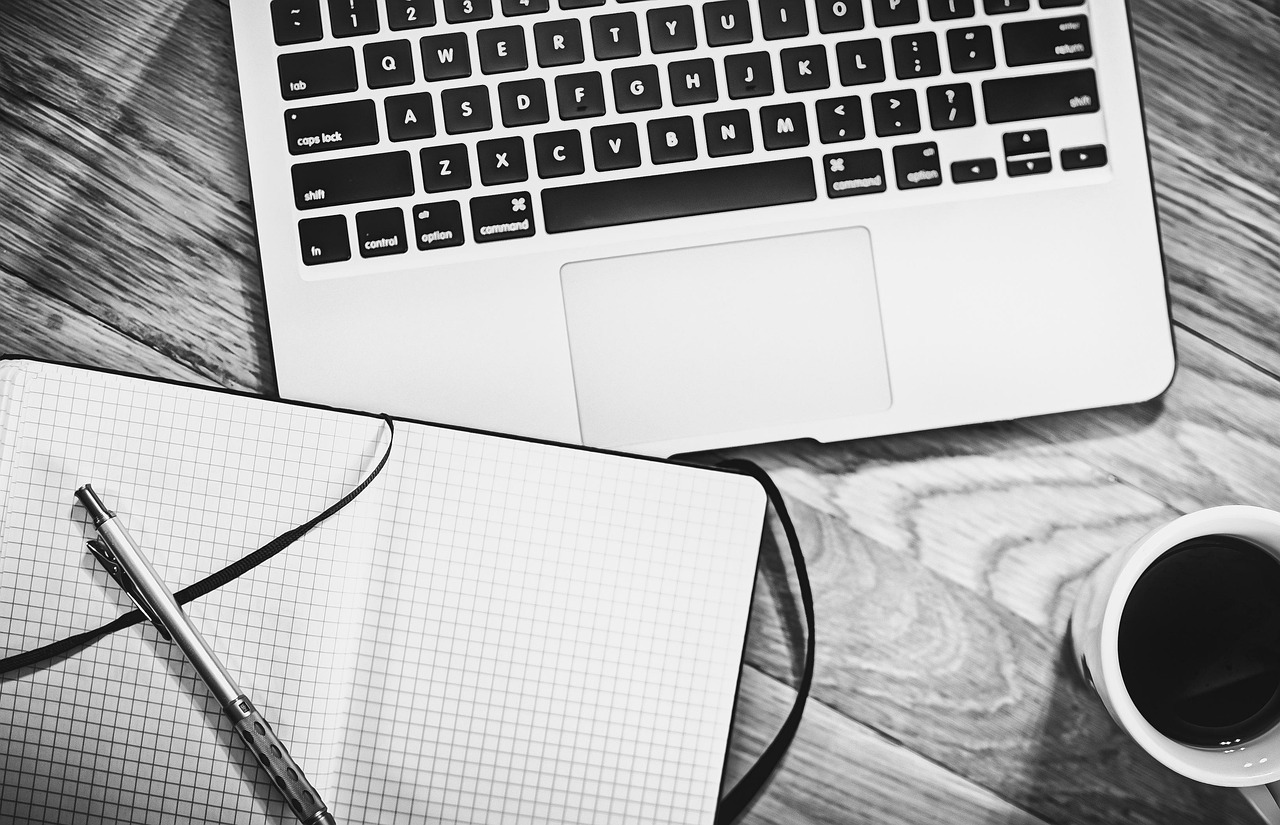 computer, notebook, coffee, workspace, home, office, planning, paper, technology, laptop, business, workplace, work from home, desk, monochrome, black and white, computer, computer, computer, computer, office, planning, technology, laptop, laptop, laptop, business, business, business, business, business
