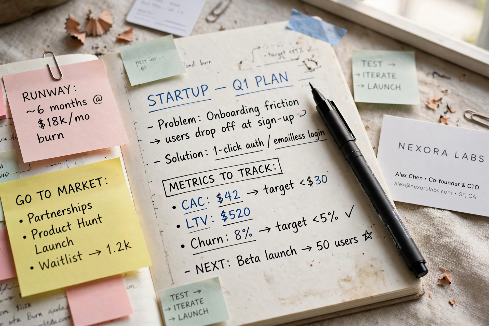 business technology office startups