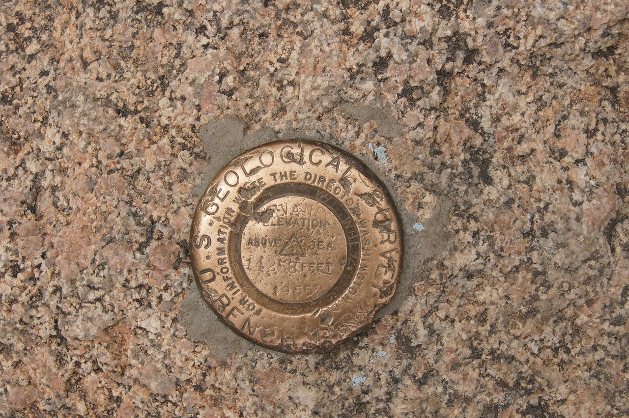 geo marker, mountain top, geo-caching, brown, tan, nature, mountain, summit marker, rocky mountains, continental divide, the rockies