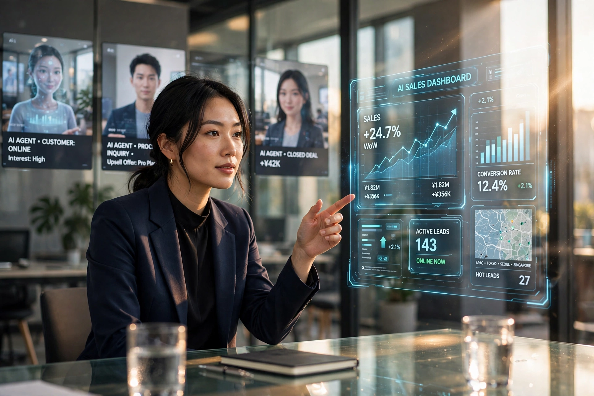 business technology office understanding autonomous sales agents using