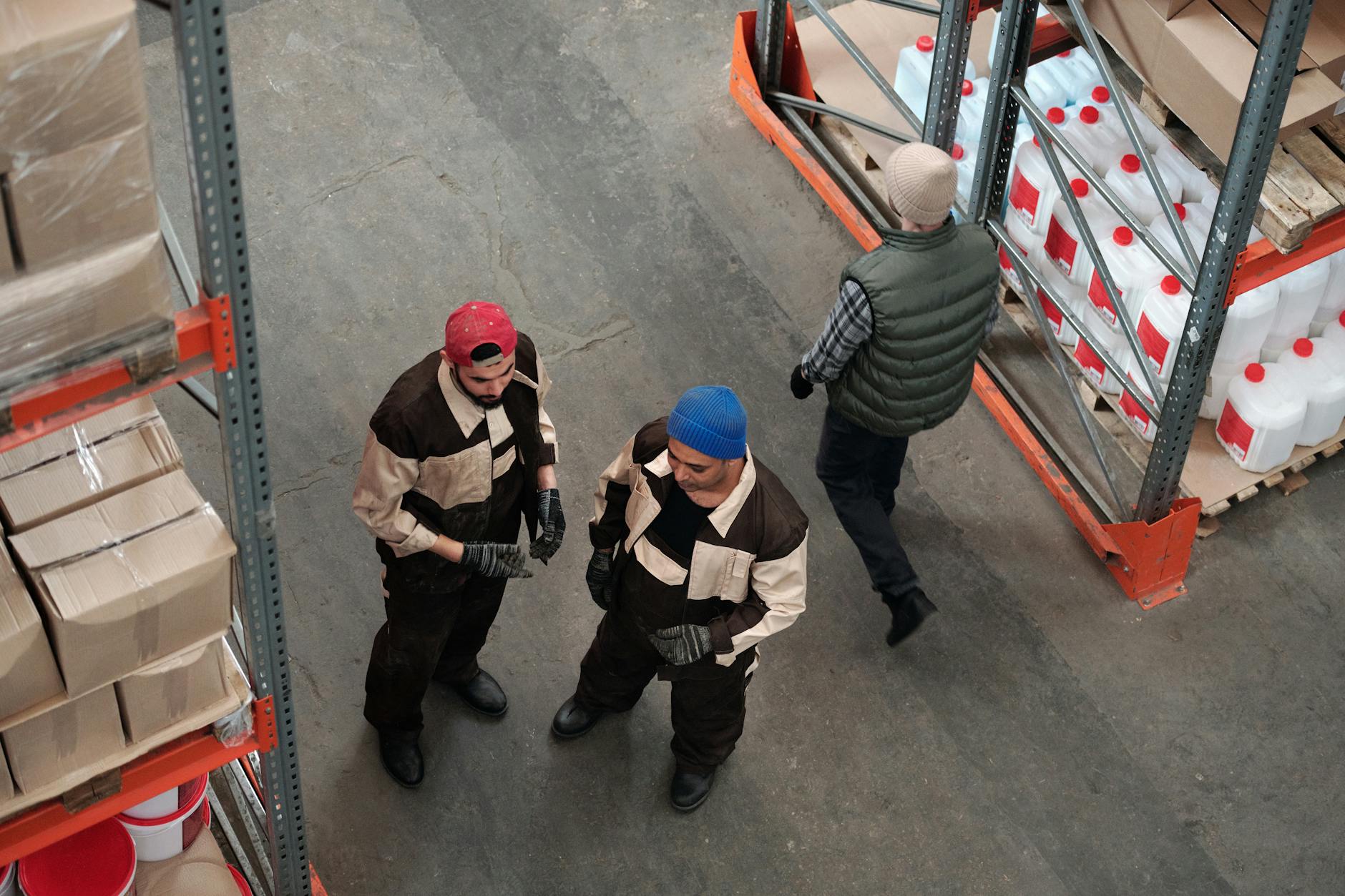 Workers in Memphis logistics warehouse