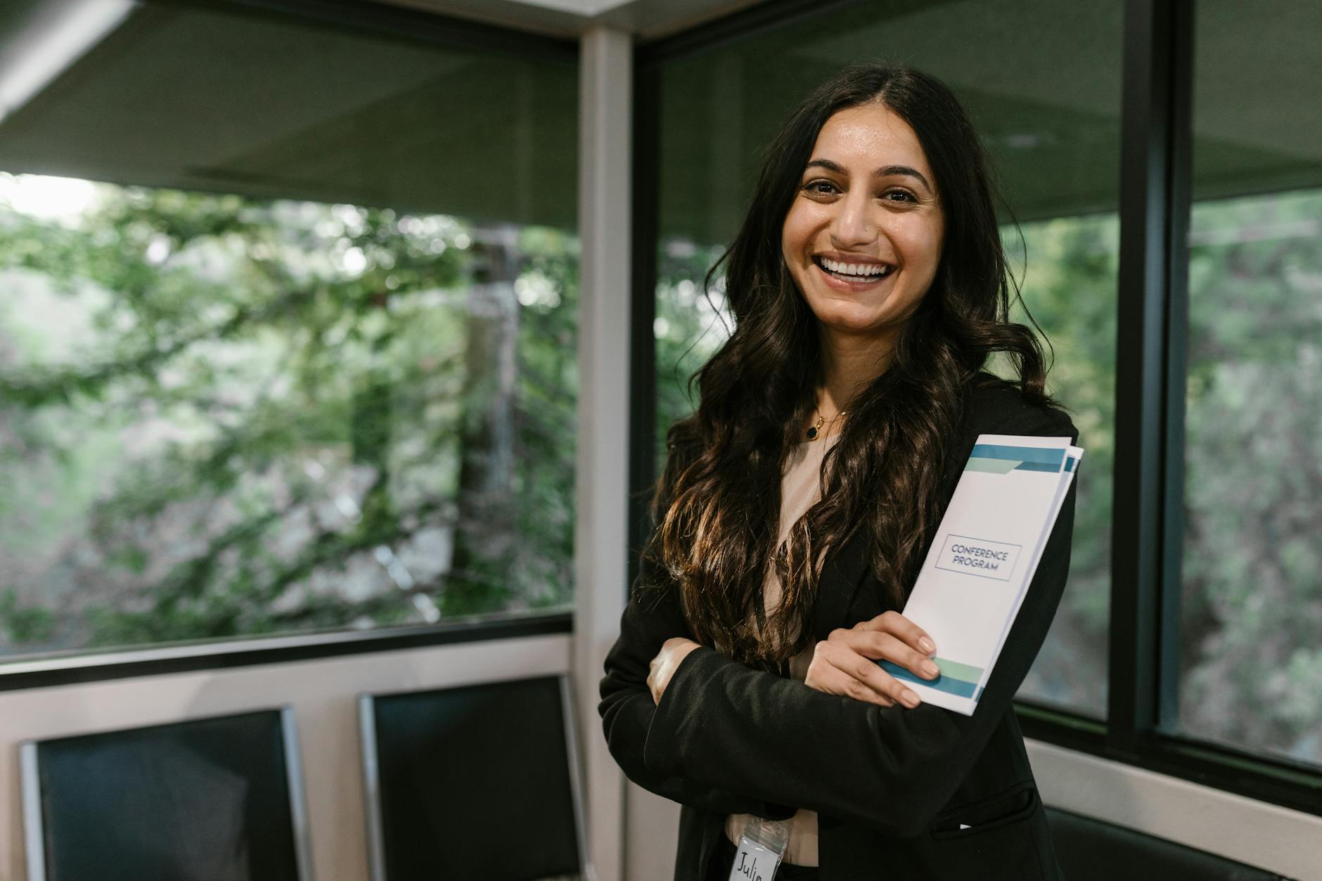 San Diego professionals networking at tech conference