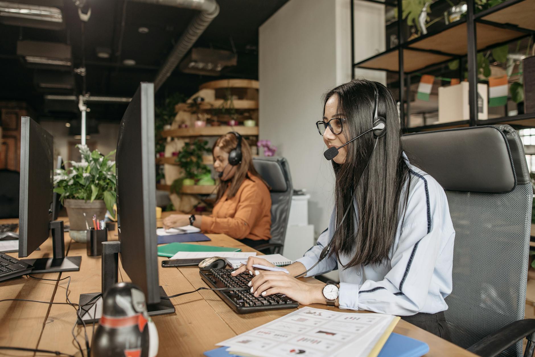 IT professionals monitoring servers in Honolulu office