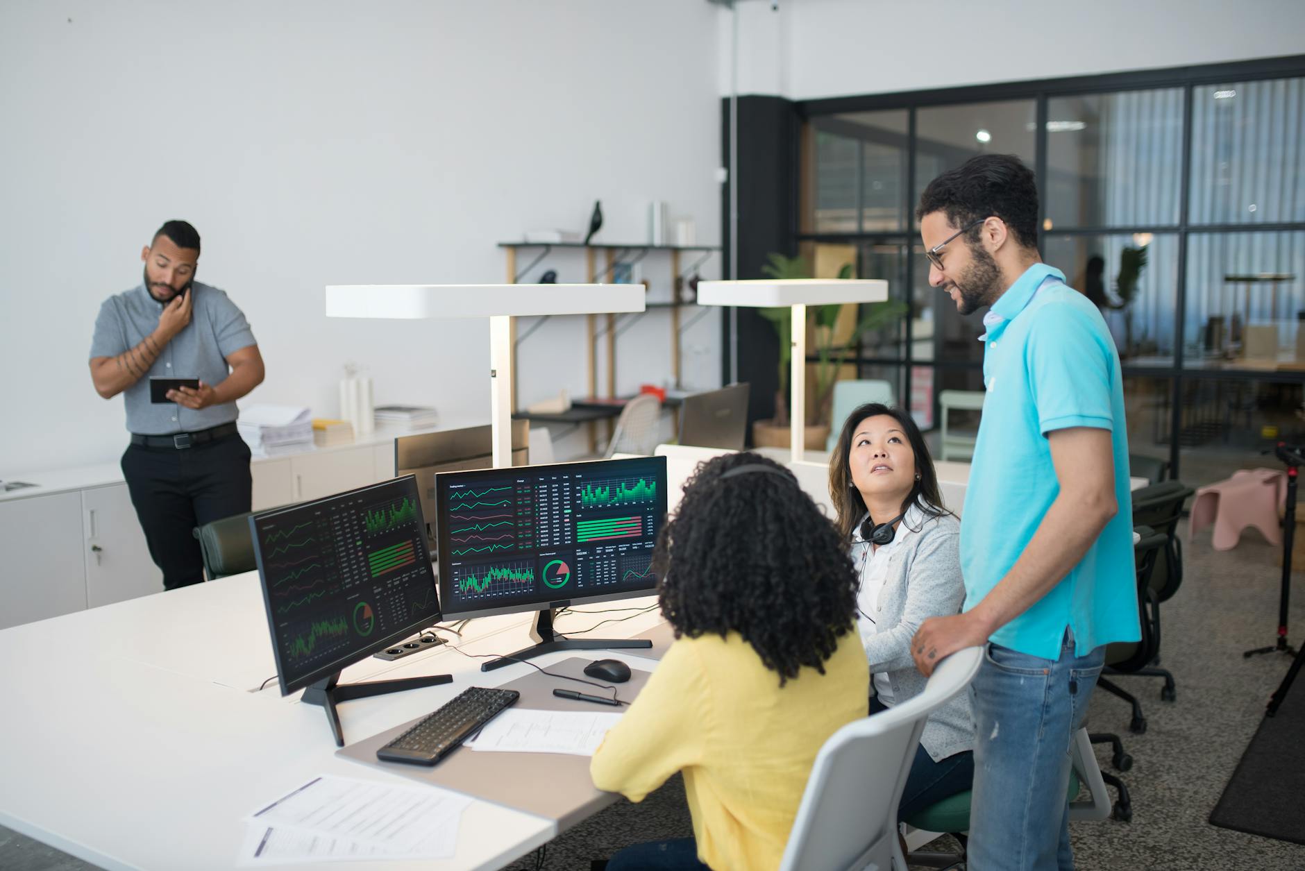 San Jose tech team analyzing revenue AI dashboard