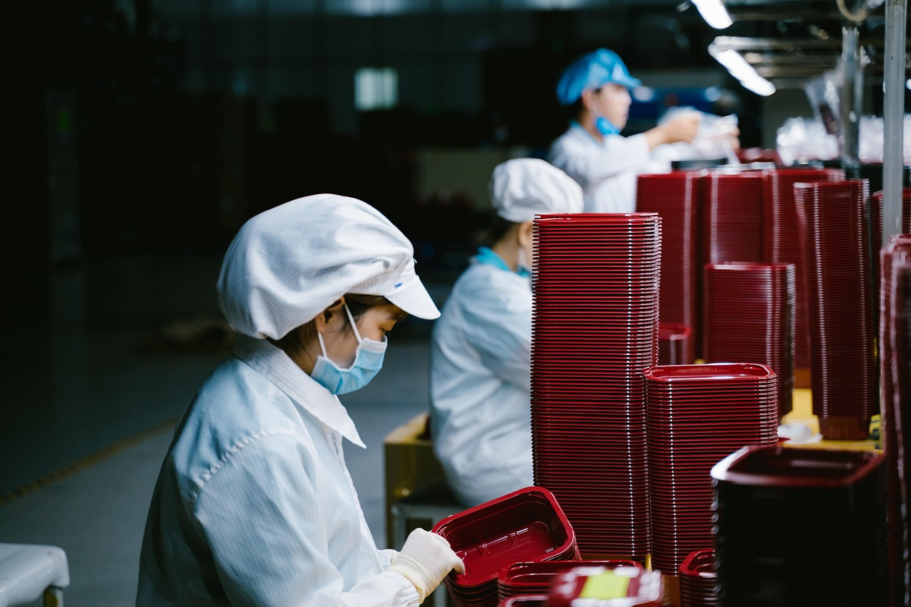 Milwaukee manufacturing factory floor with workers
