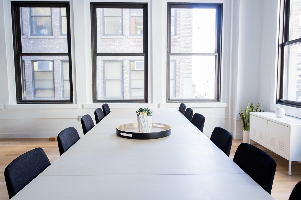 Atlanta sales team in conference room