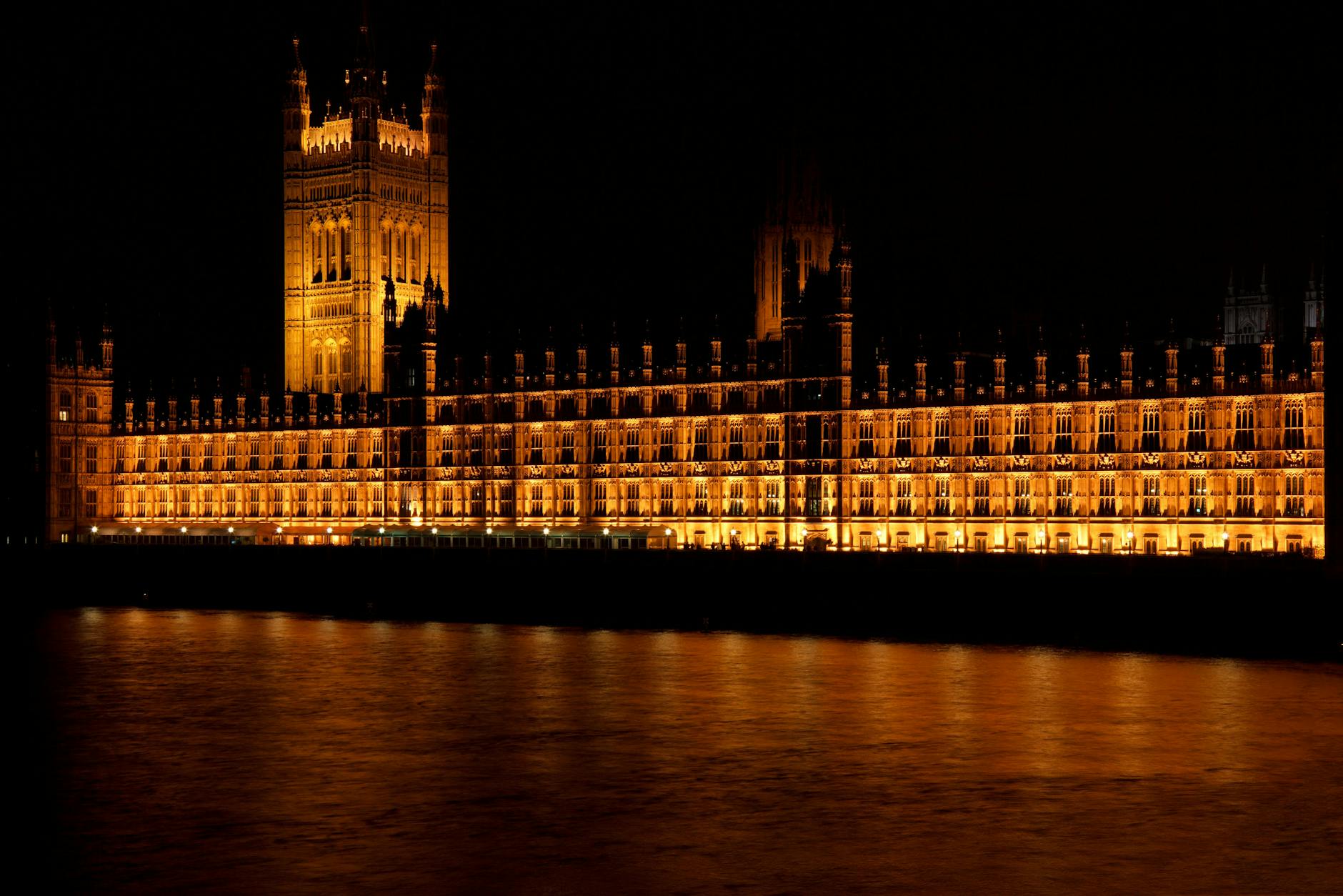 Edificio del Parlamento del Reino Unido en Londres