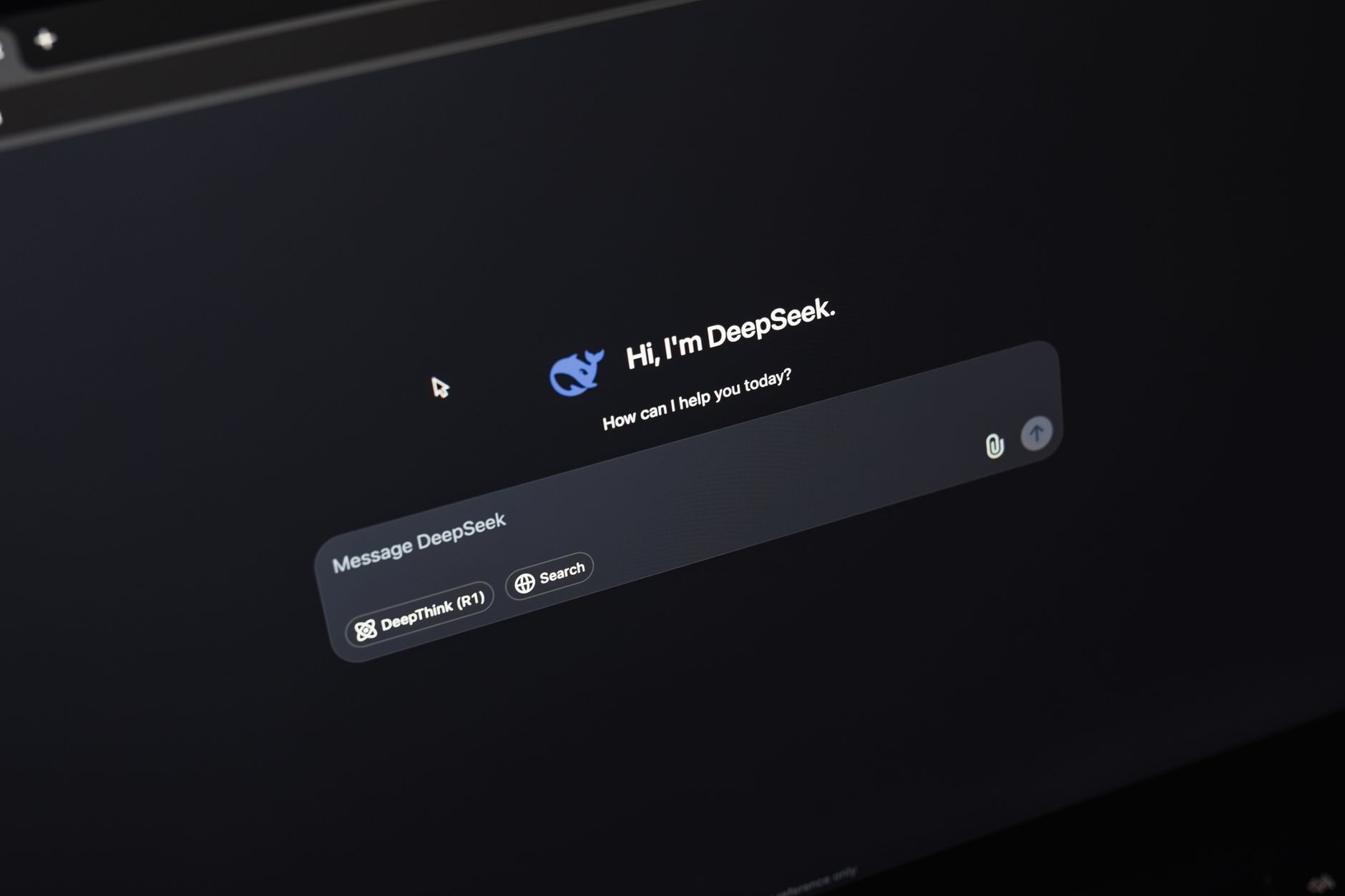 AI chatbot conversando com visitante empresarial em site
