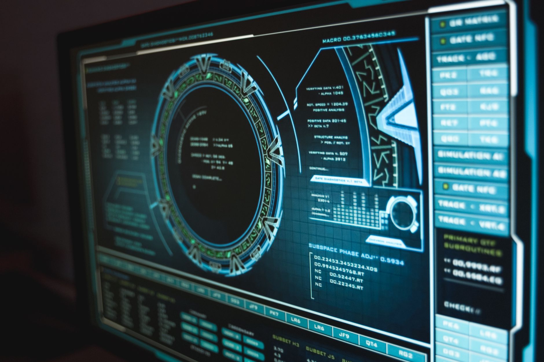 AI dashboard monitoring and analyzing website traffic for inbound lead optimization
