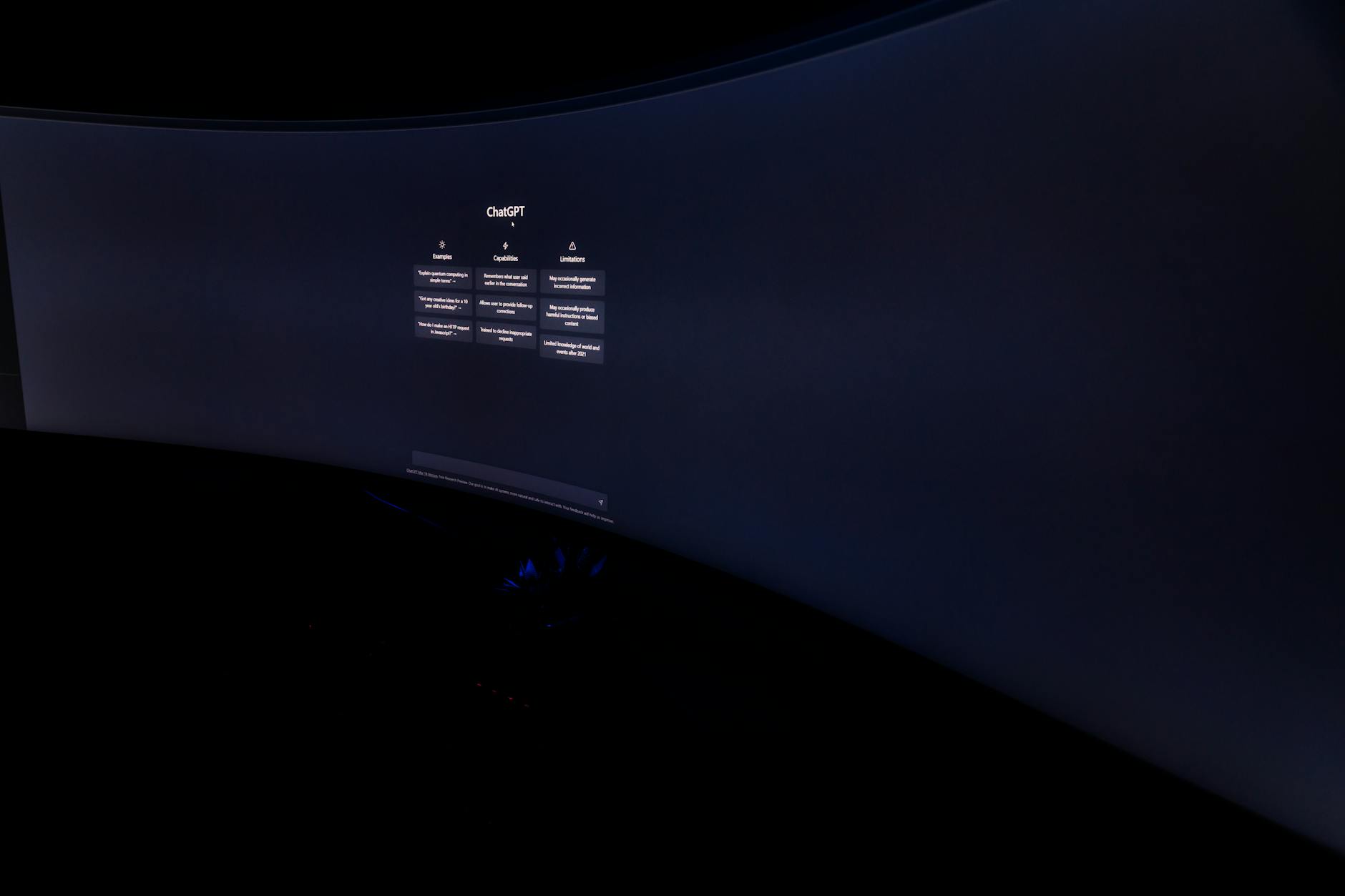 Sales team monitoring AI dashboard in modern office