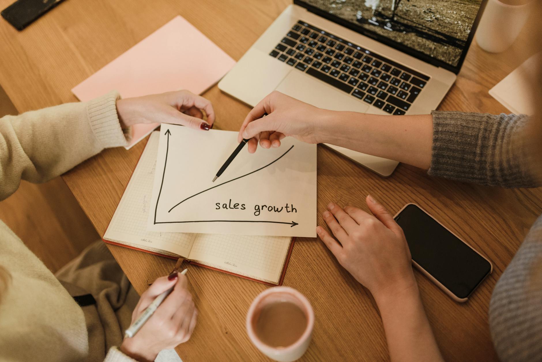 Fort Worth sales team discussing chatbot strategies