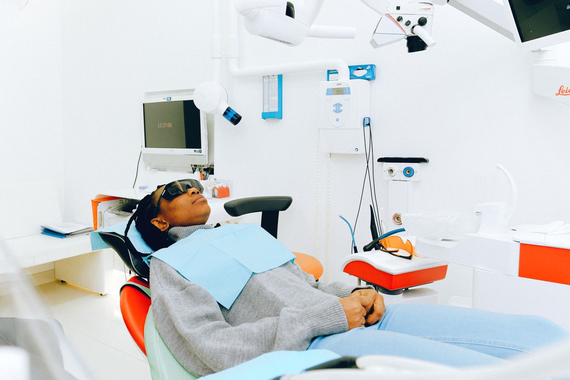 Compassionate dentist discussing treatment options with patient