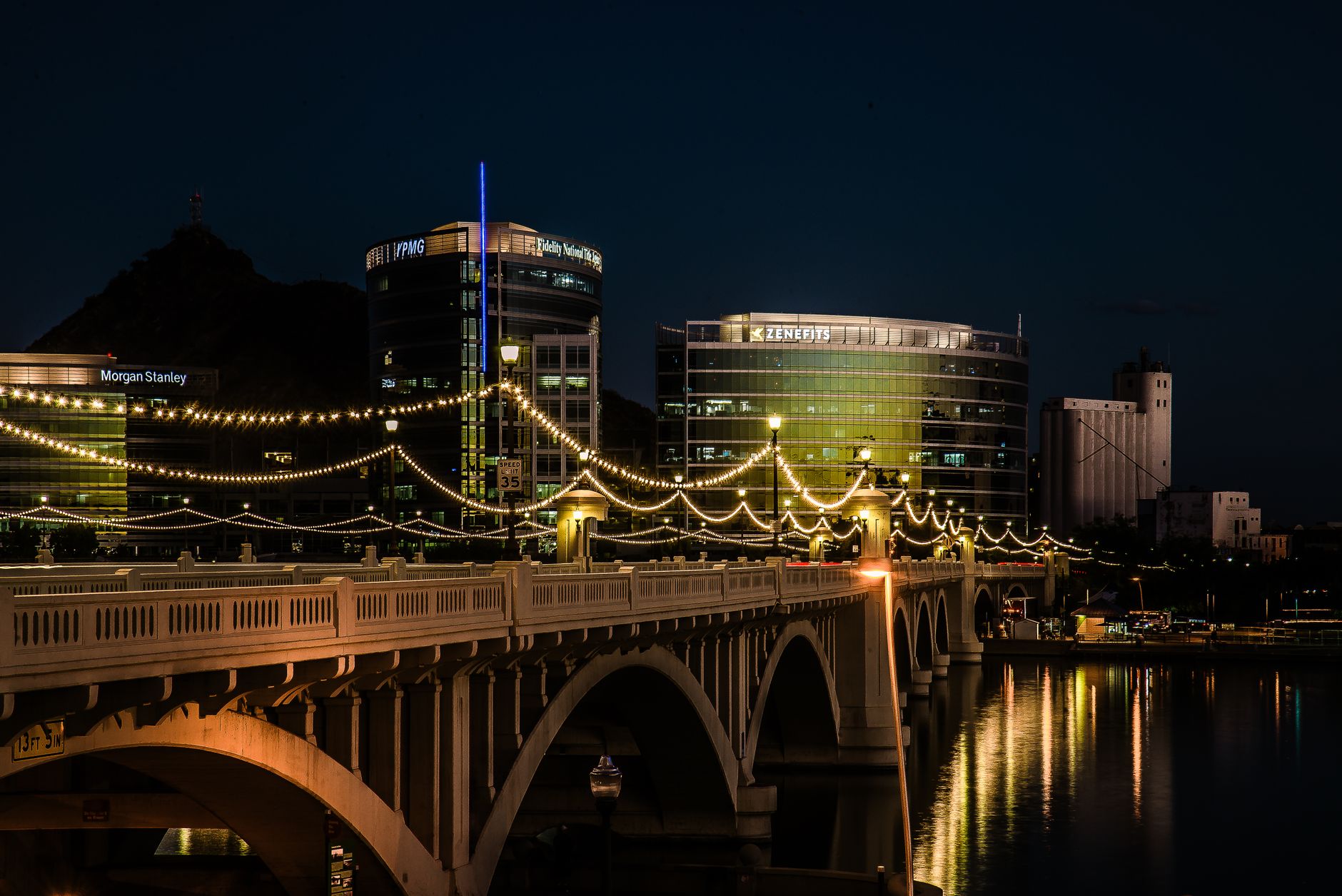 Mesa Arizona cityscape with modern offices and tech buildings