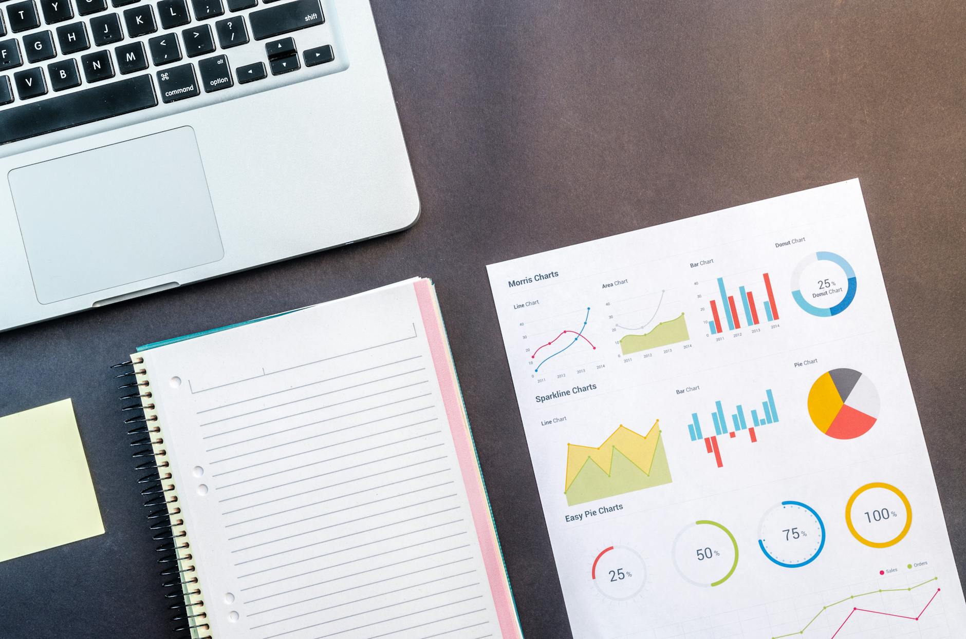 Technical SEO audit report on laptop
