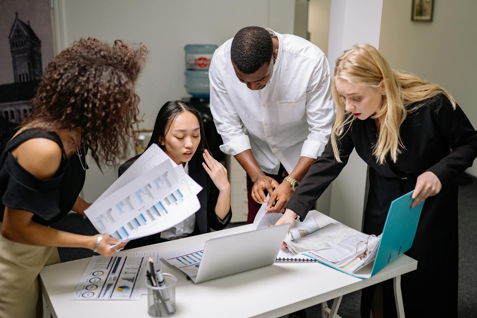 Colorado Springs team analyzing AI leads