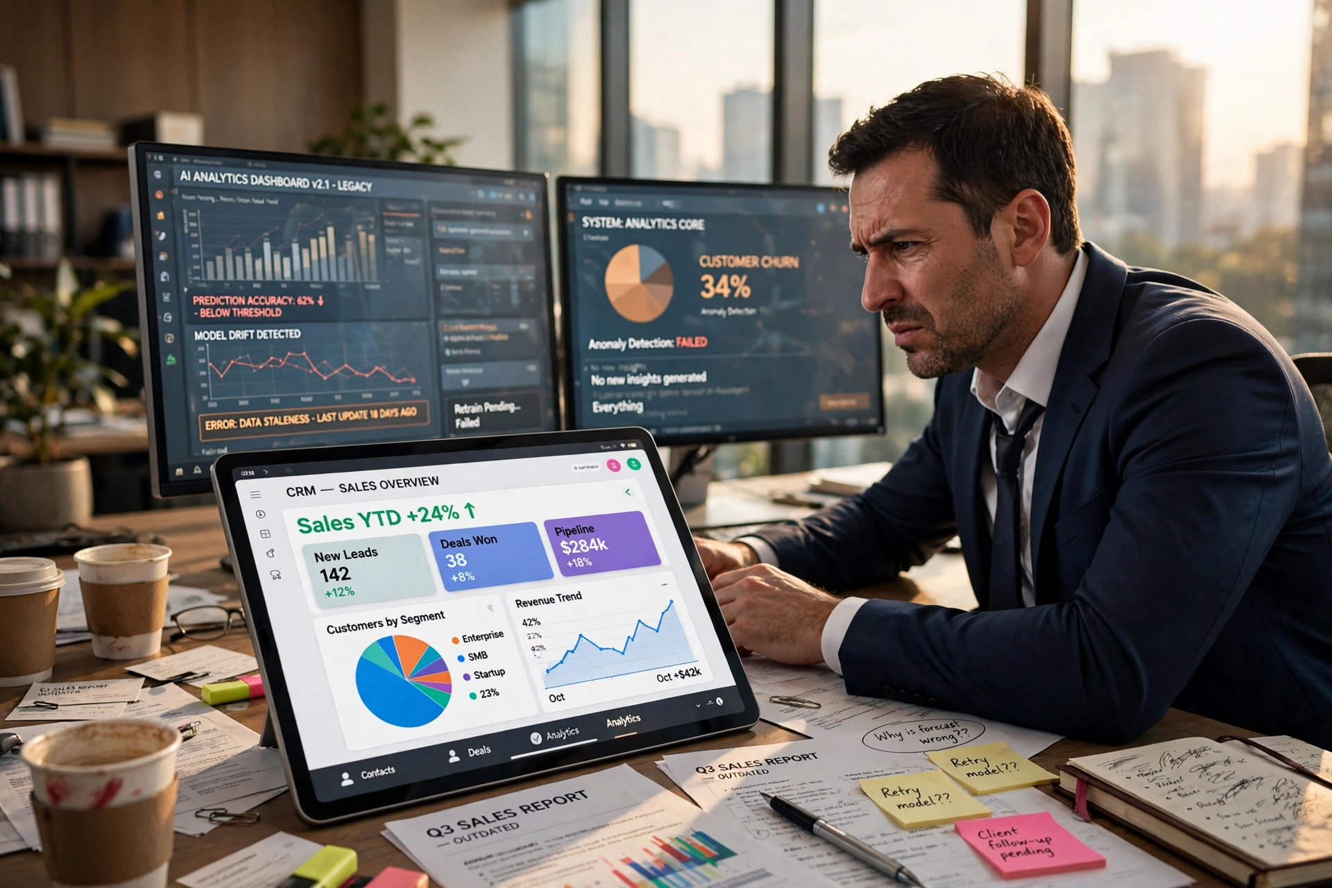 business technology office when replace ai lead generation