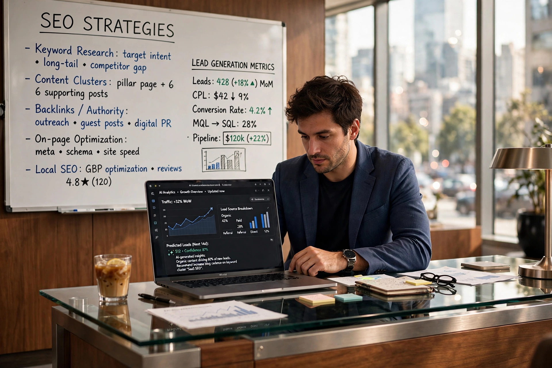 business technology office when use ai lead generation