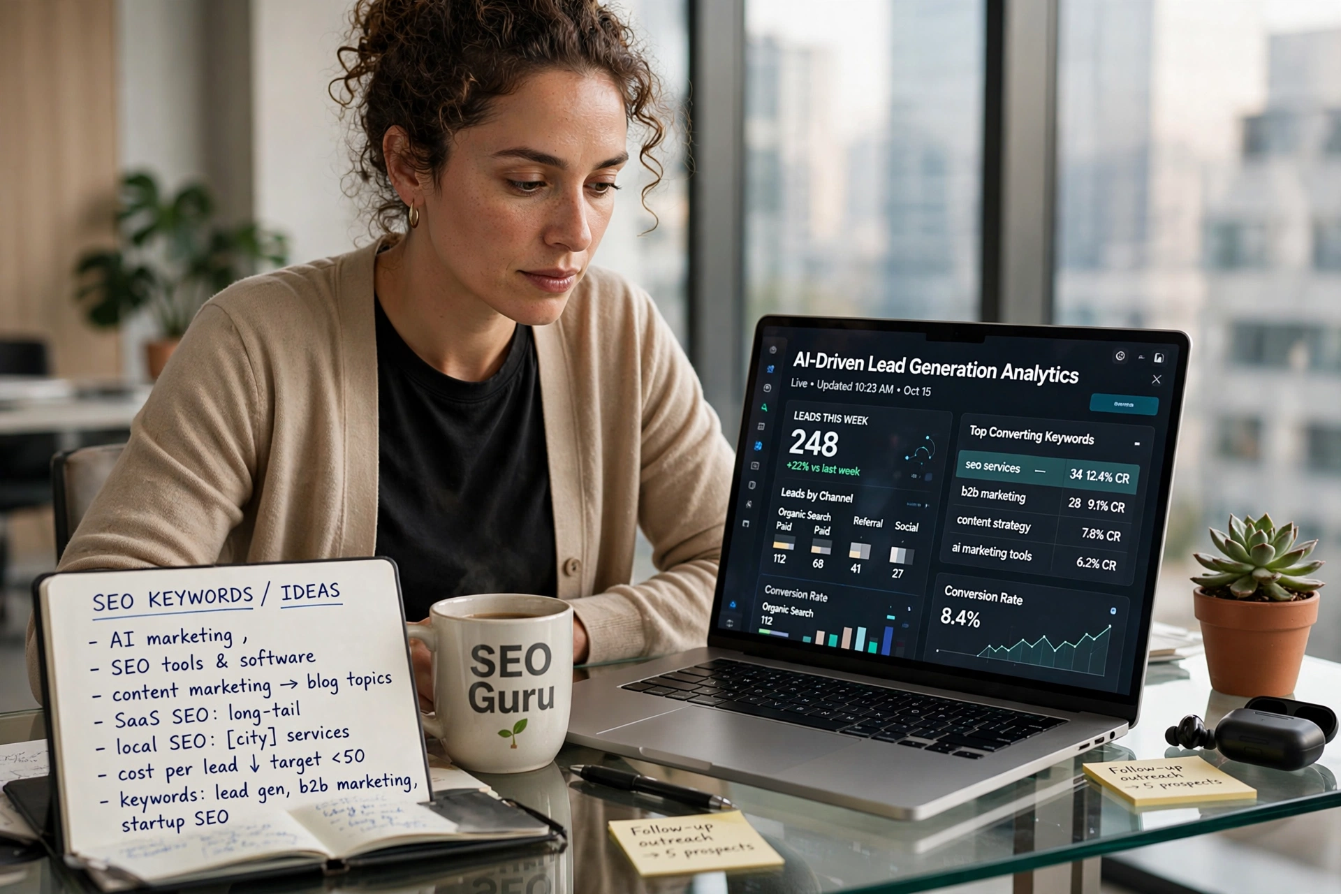 business technology office buy ai lead generation service