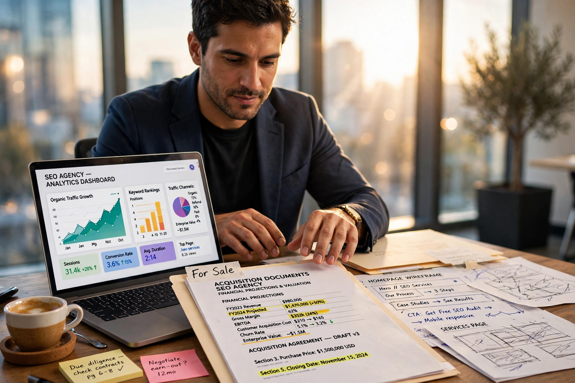 business technology office buy seo agency service