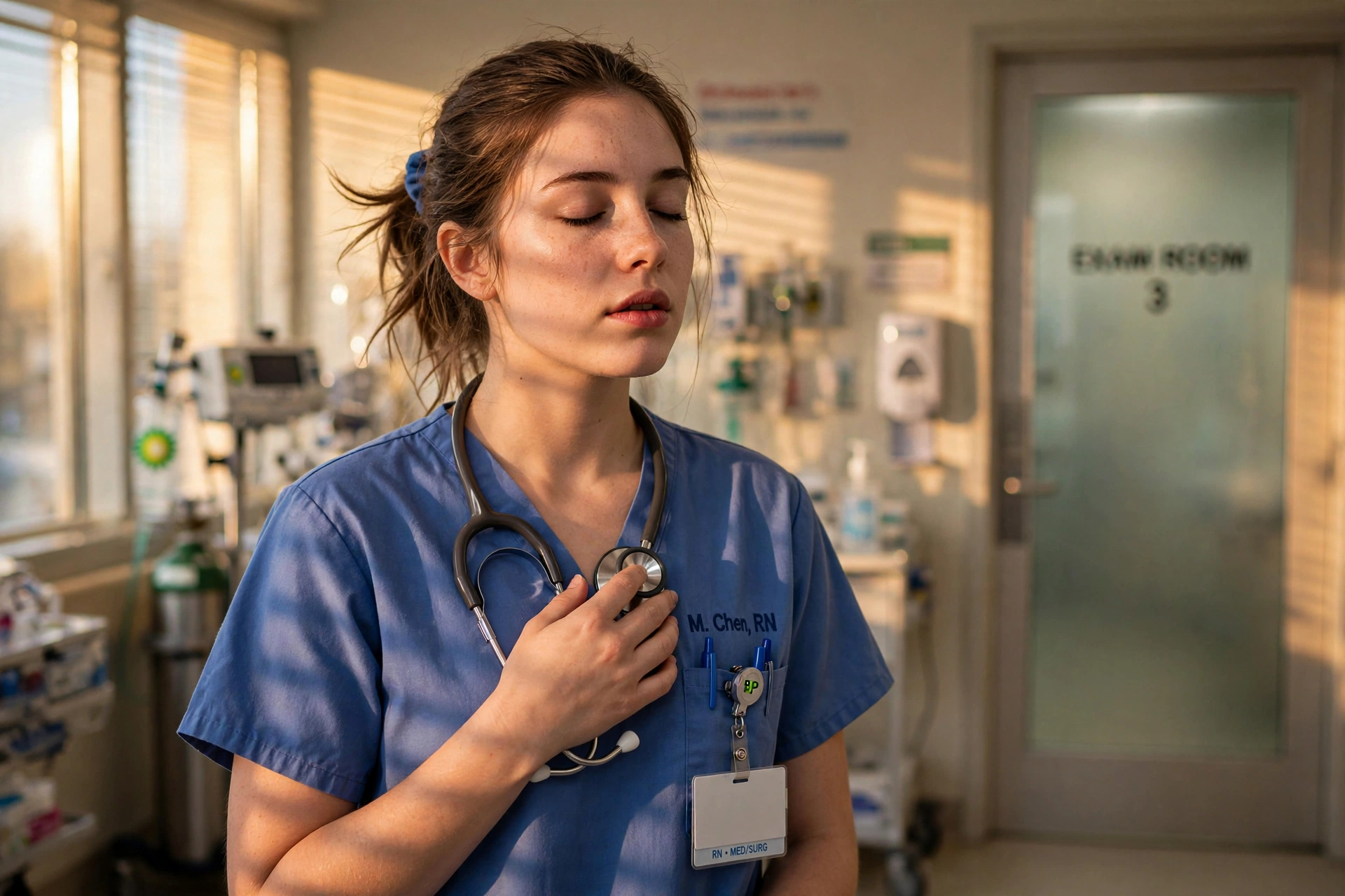nurse hospital usa controlar ansiedade dia nclex