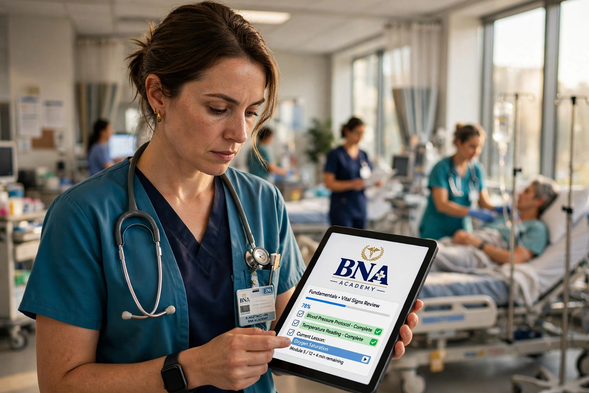 nurse hospital usa cursos bna academy