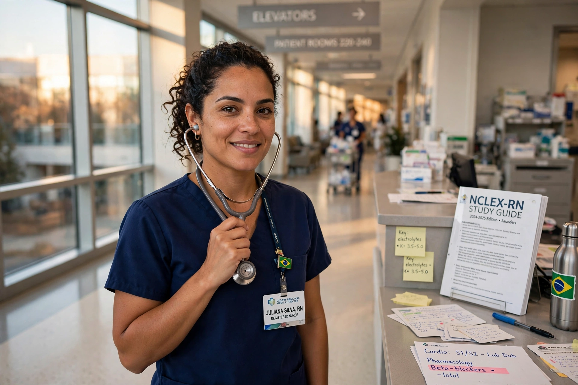 nurse hospital usa 7 dicas aprovados nclex brasileiros