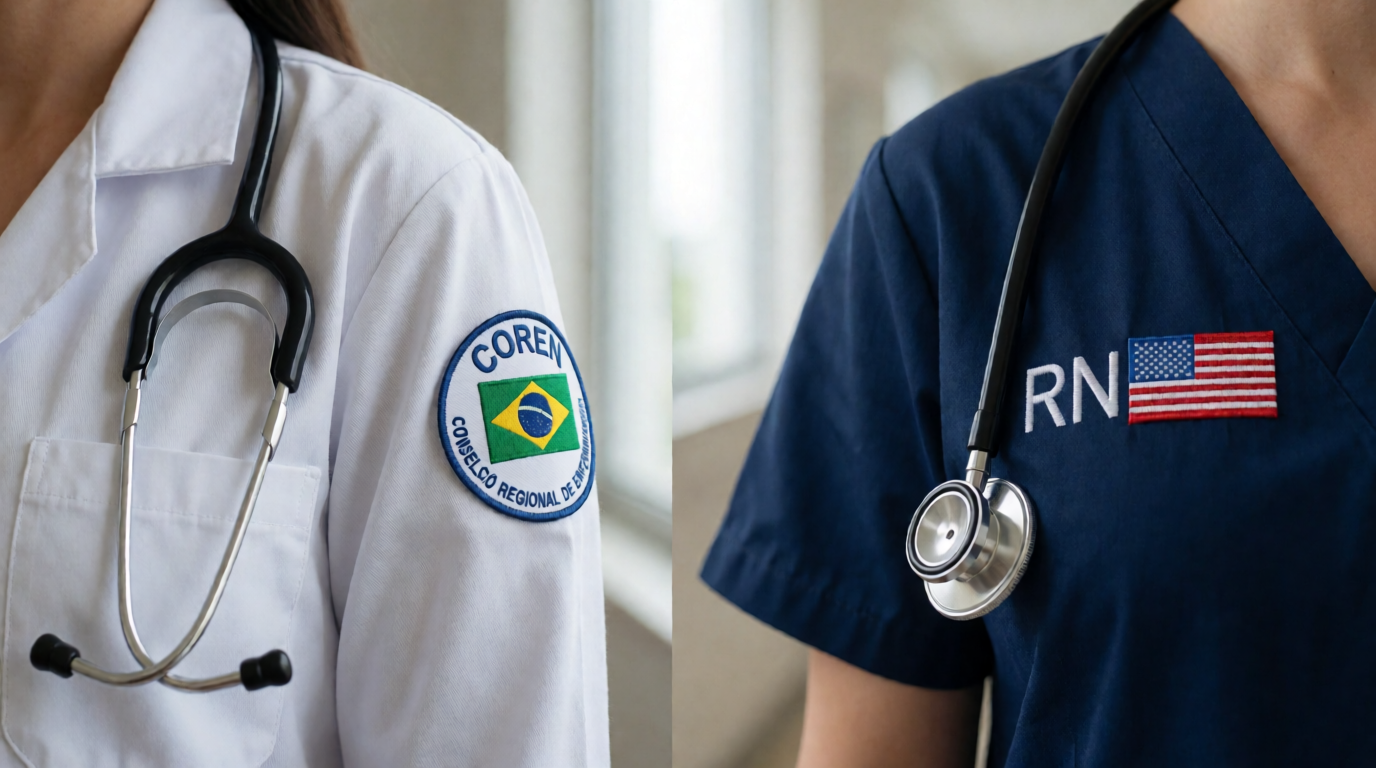 nurse hospital usa brasil vs eua