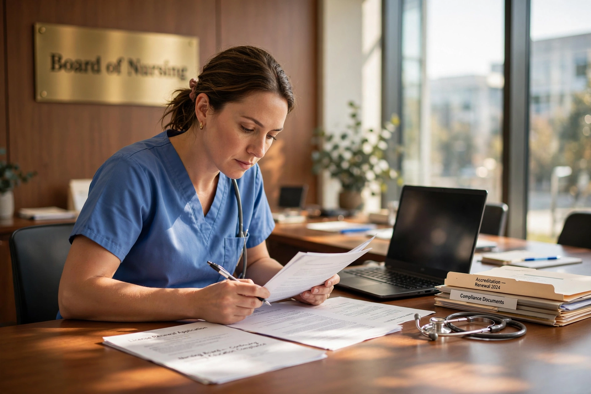 nurse hospital usa documentos board nursing
