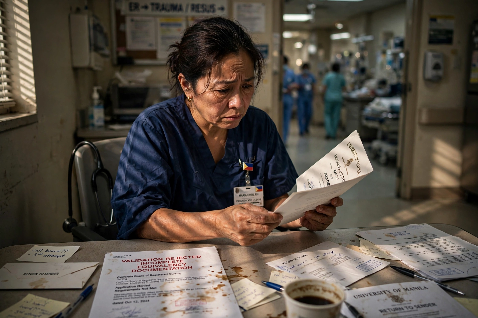 nurse hospital usa 5 erros atrasam valida diploma