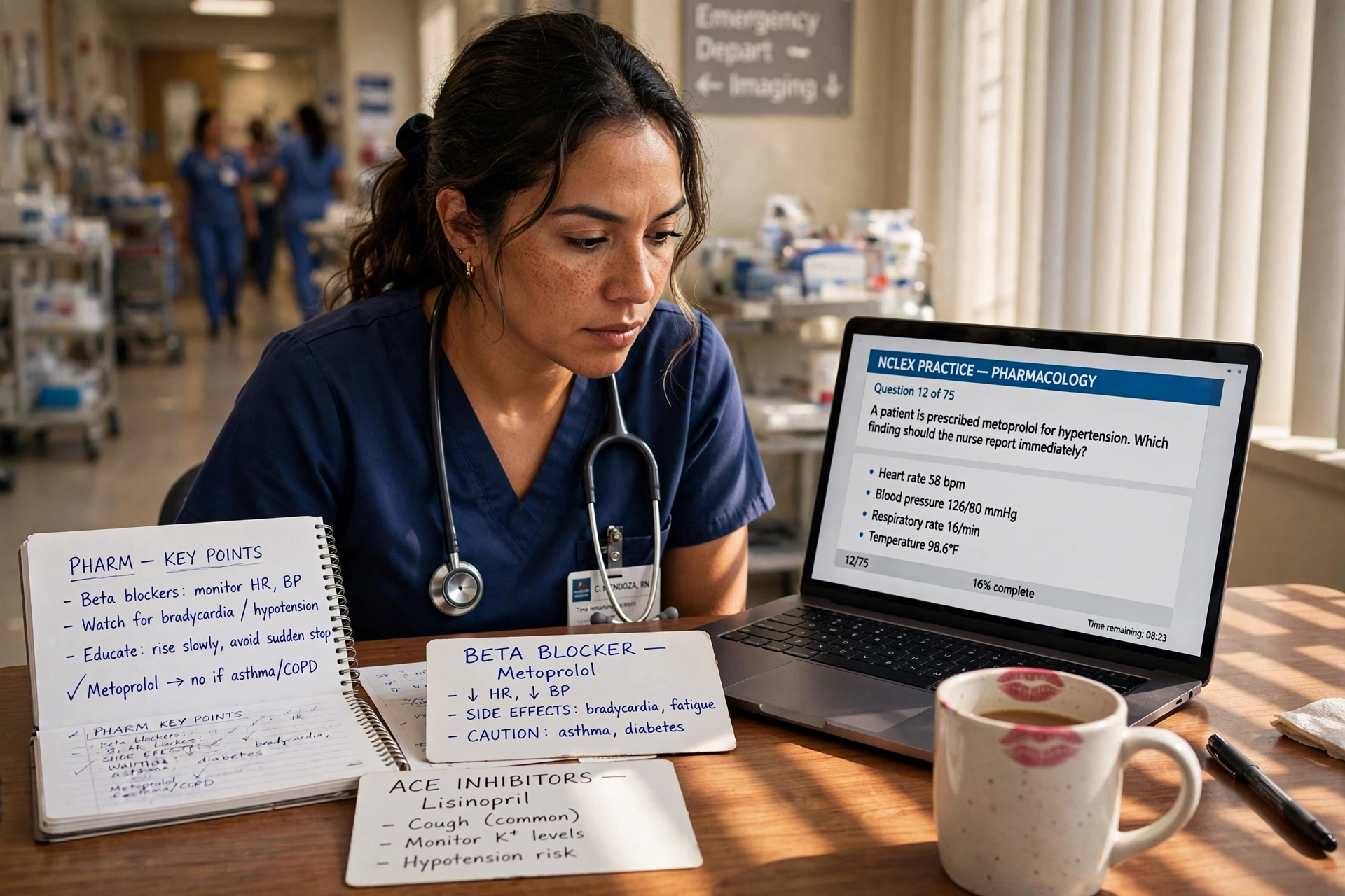 nurse hospital usa exame nclex california