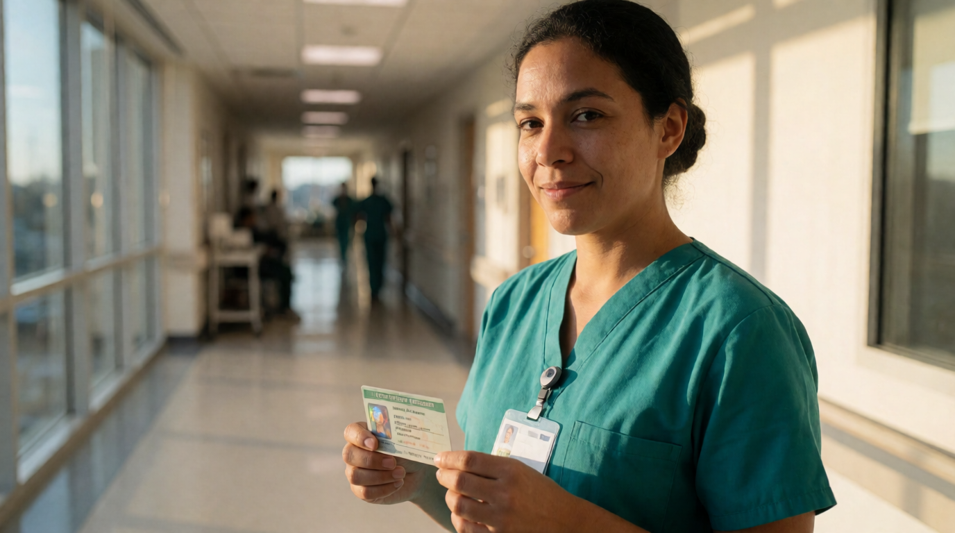 nurse hospital usa green card brasileira