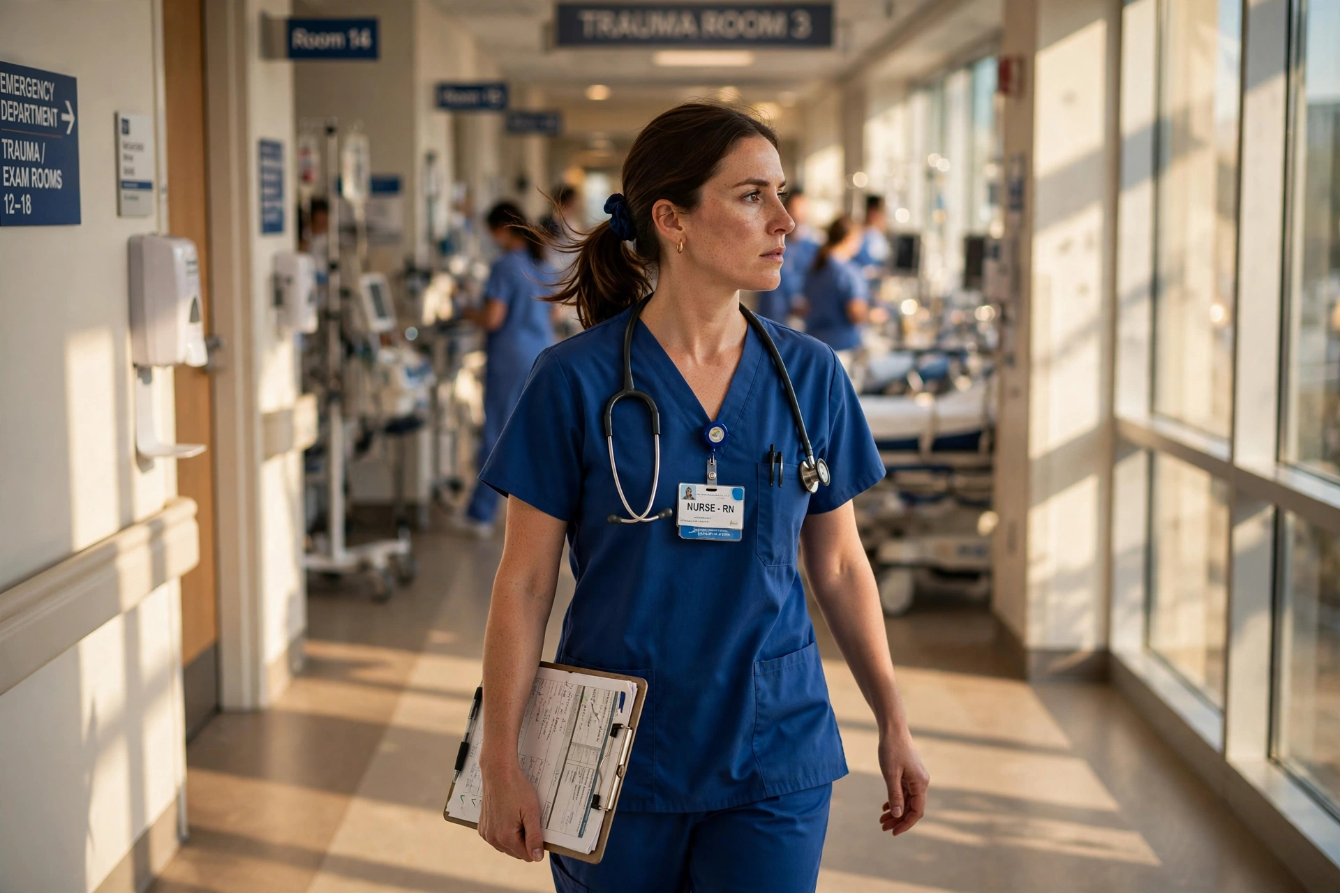 nurse hospital usa work schedule eua