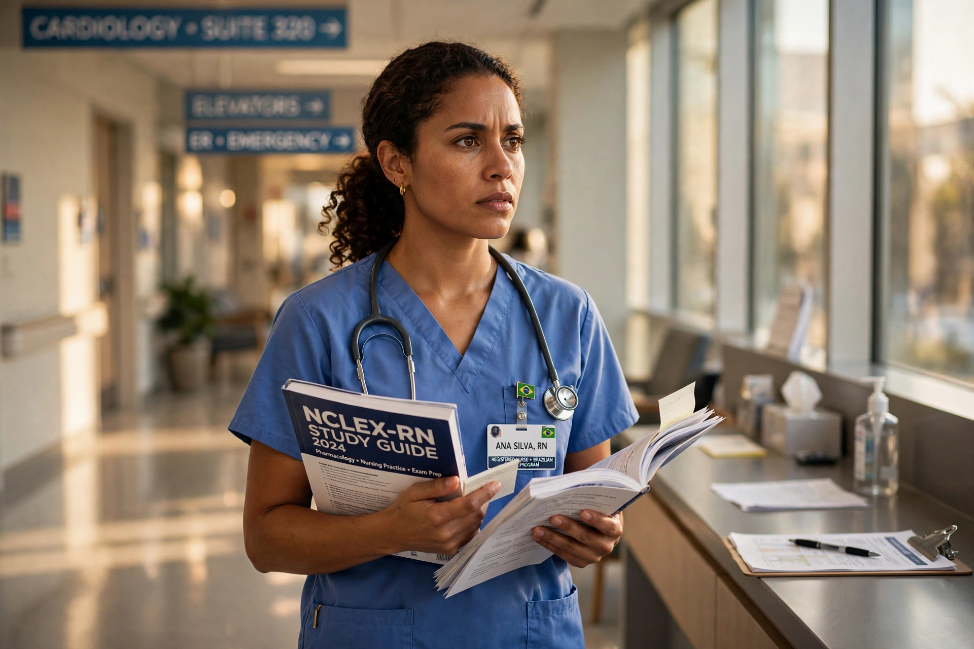 nurse hospital usa nclex enfermeiros brasileiros