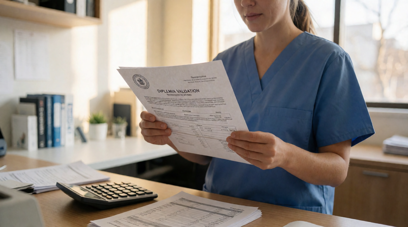 nurse hospital usa inclui custo validacao diploma