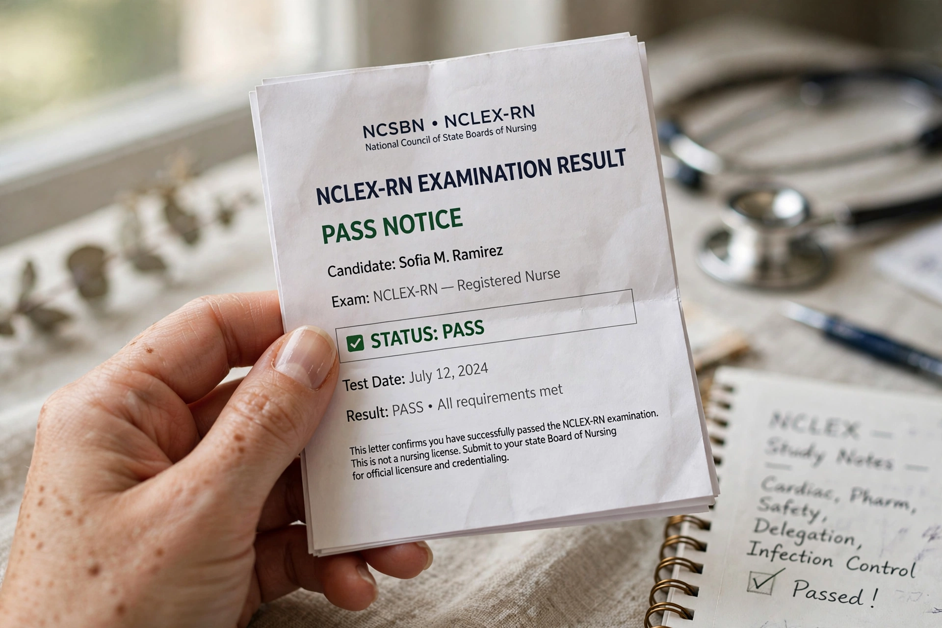 nurse hospital usa passar nclex rn