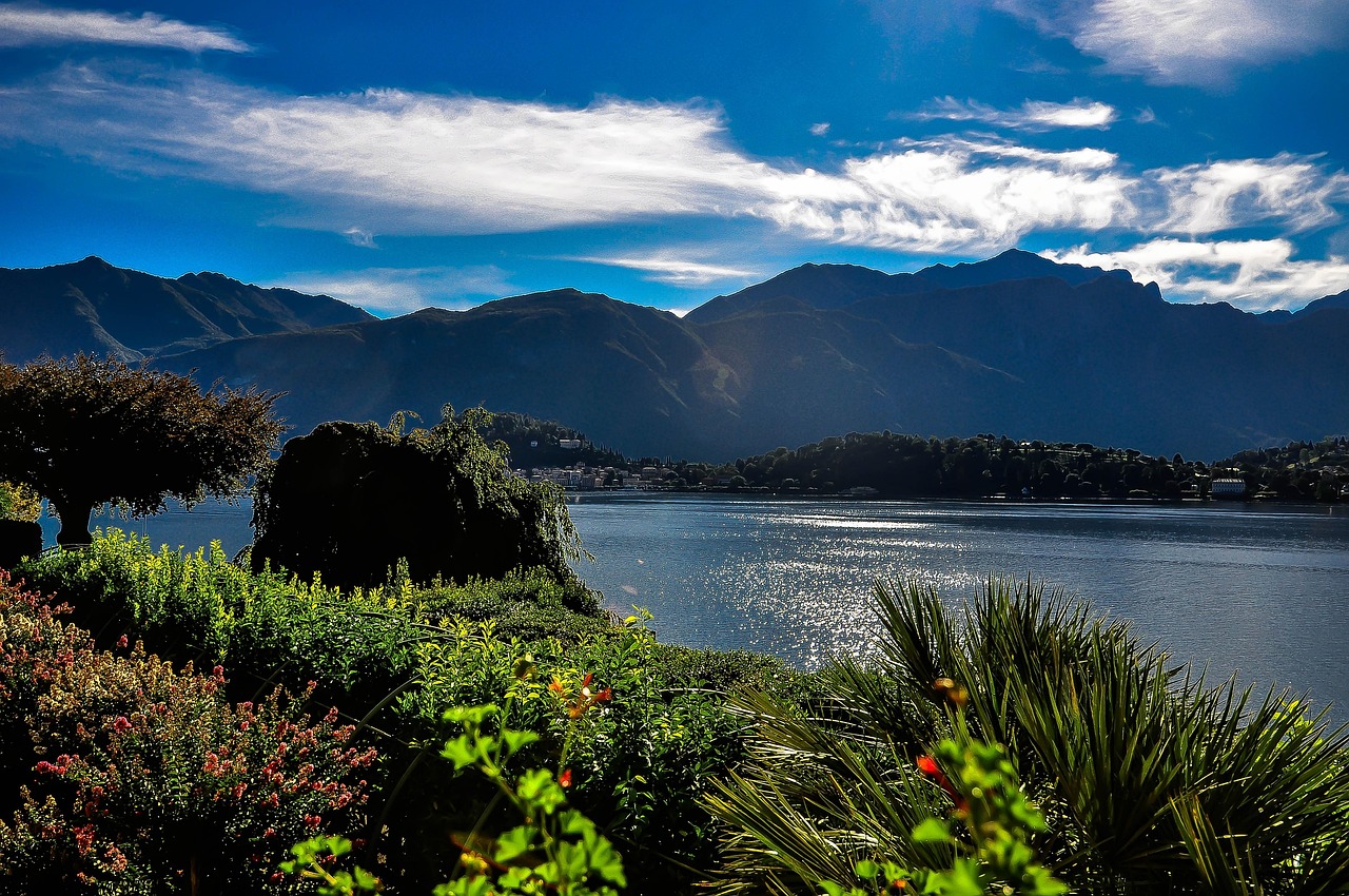 lake como, laggo di como, menaggio, nature, italy, lake, mountains