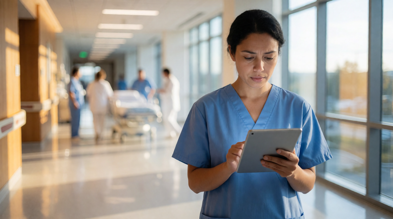 nurse hospital usa rotina americano