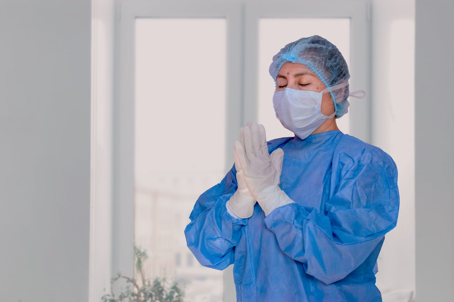 Enfermeiros trabalhando em hospital no Havaí
