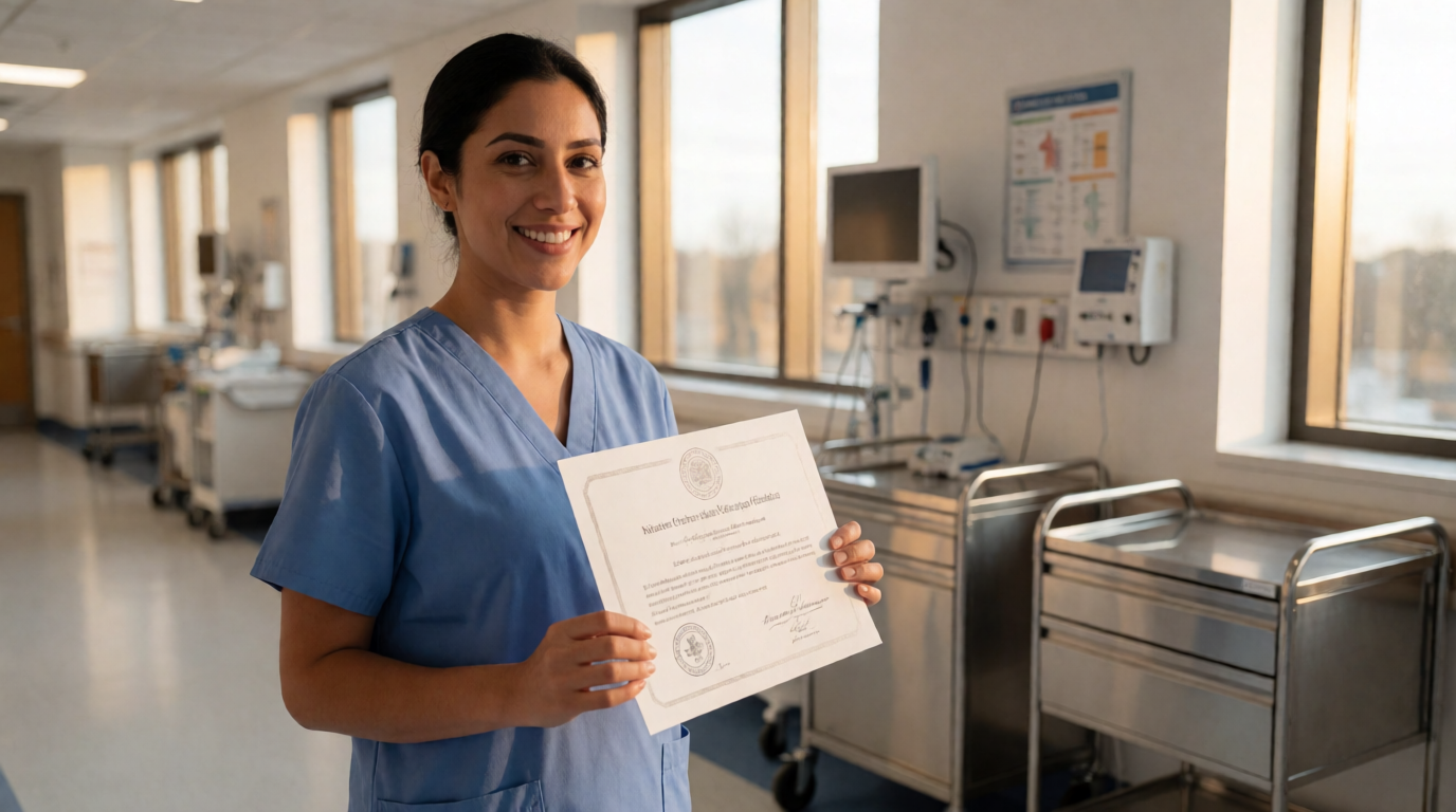 nurse hospital usa validacao diploma north carolina