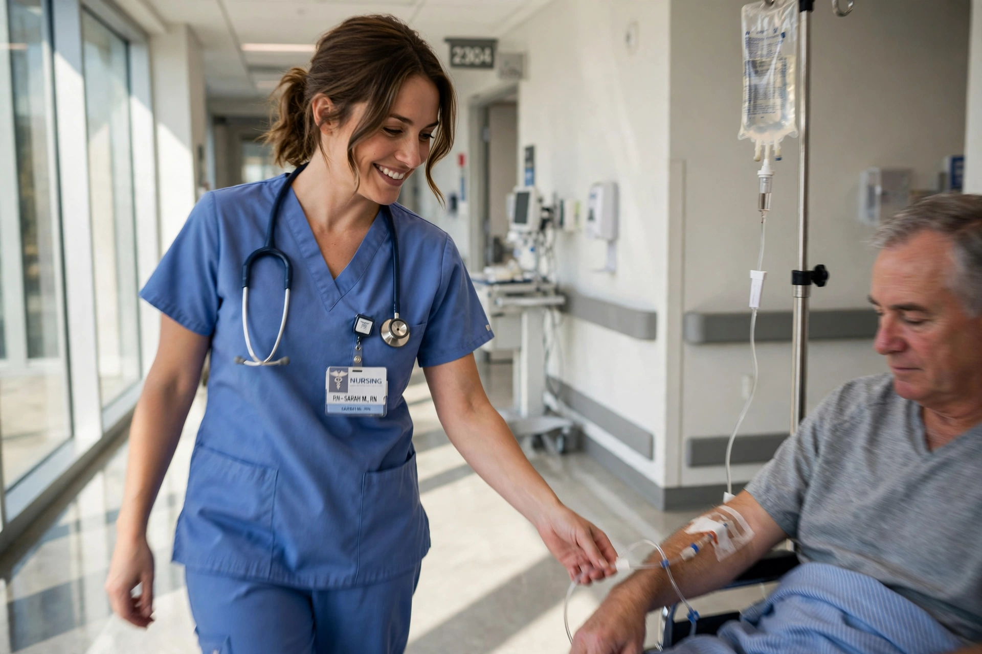 nurse hospital usa vantagens eua