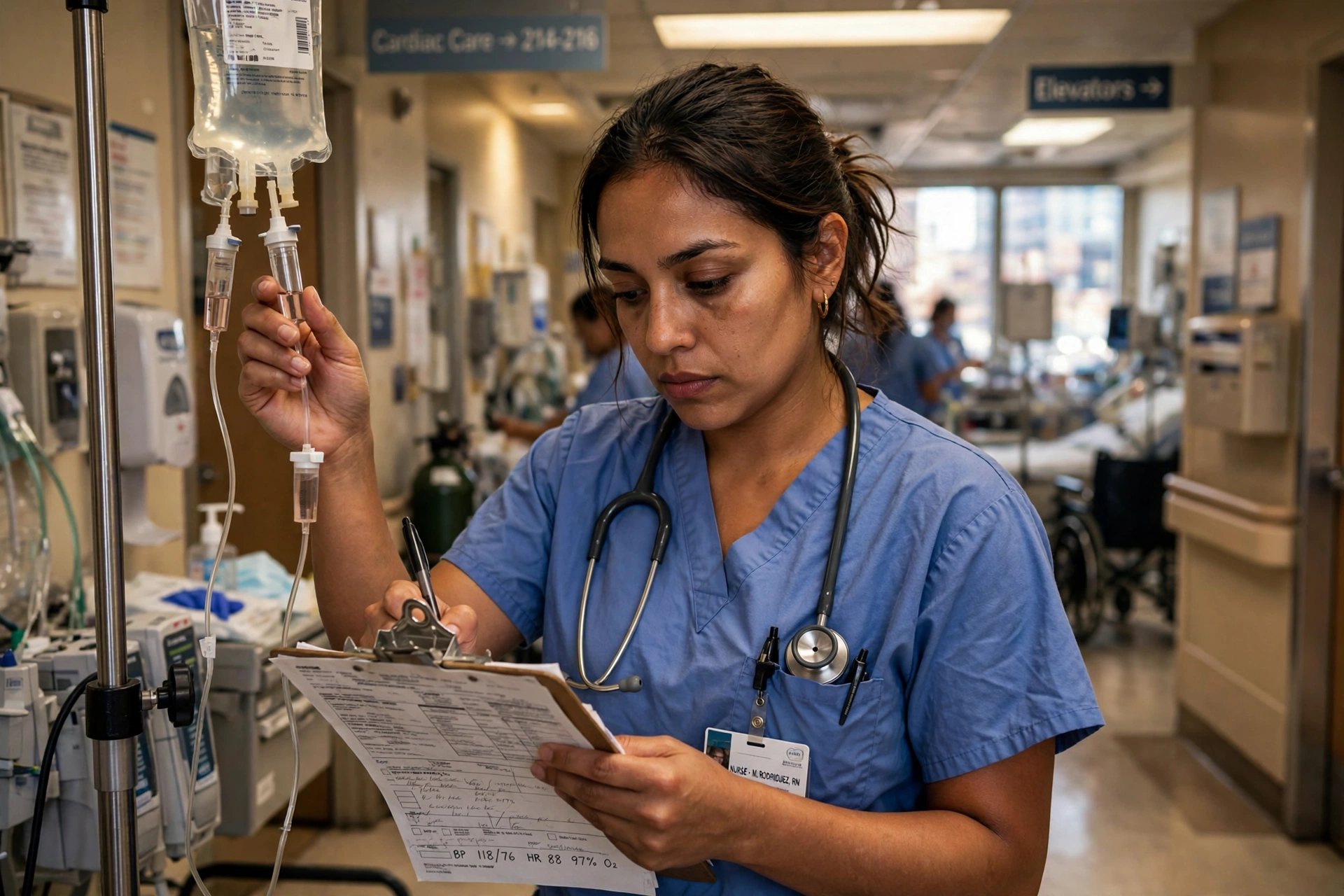nurse hospital usa vida eua