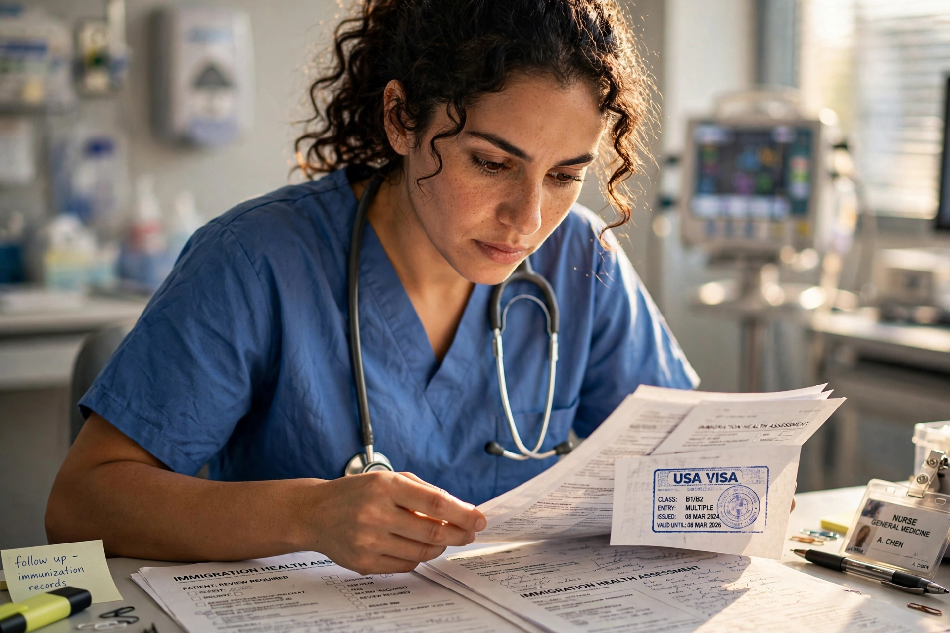 nurse hospital usa visto enfermeiros eua