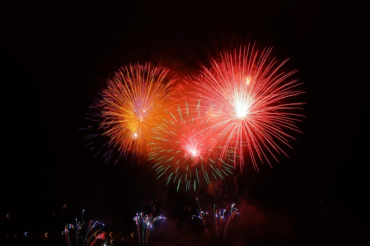 fireworks, show, pyrotechnics, celebration, fireworks show, bright, explosive, celebrate, july 4th, night time, night sky, new year's eve, fireworks, fireworks, fireworks, fireworks, fireworks