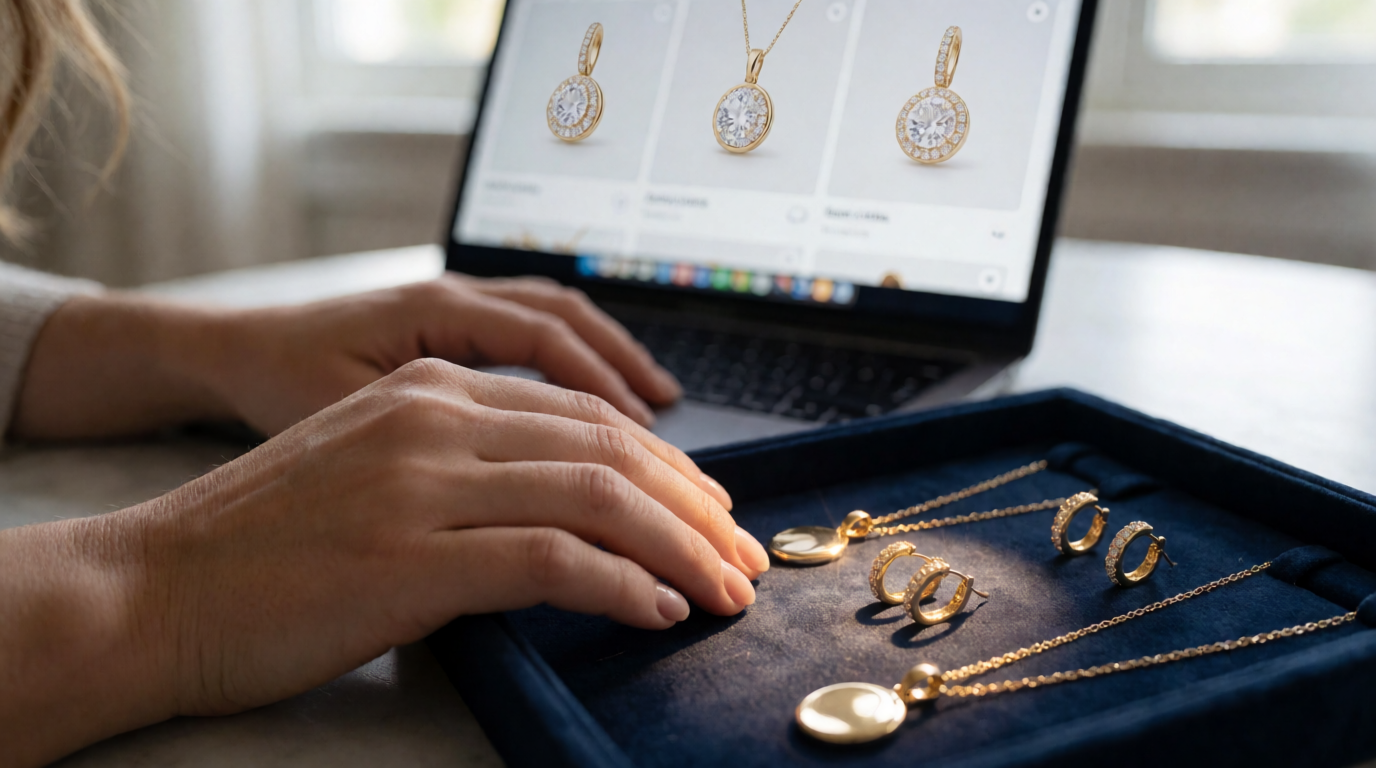 jewelry showroom display