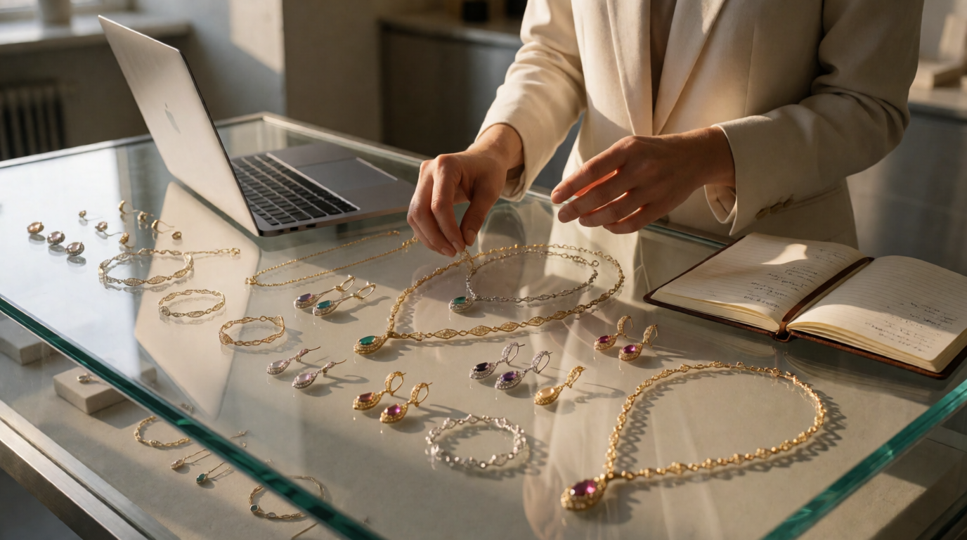 jewelry boutique display