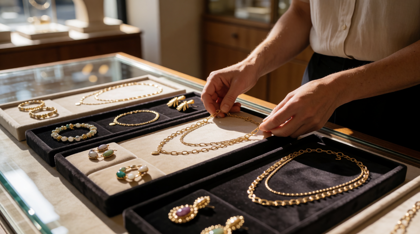 jewelry boutique display