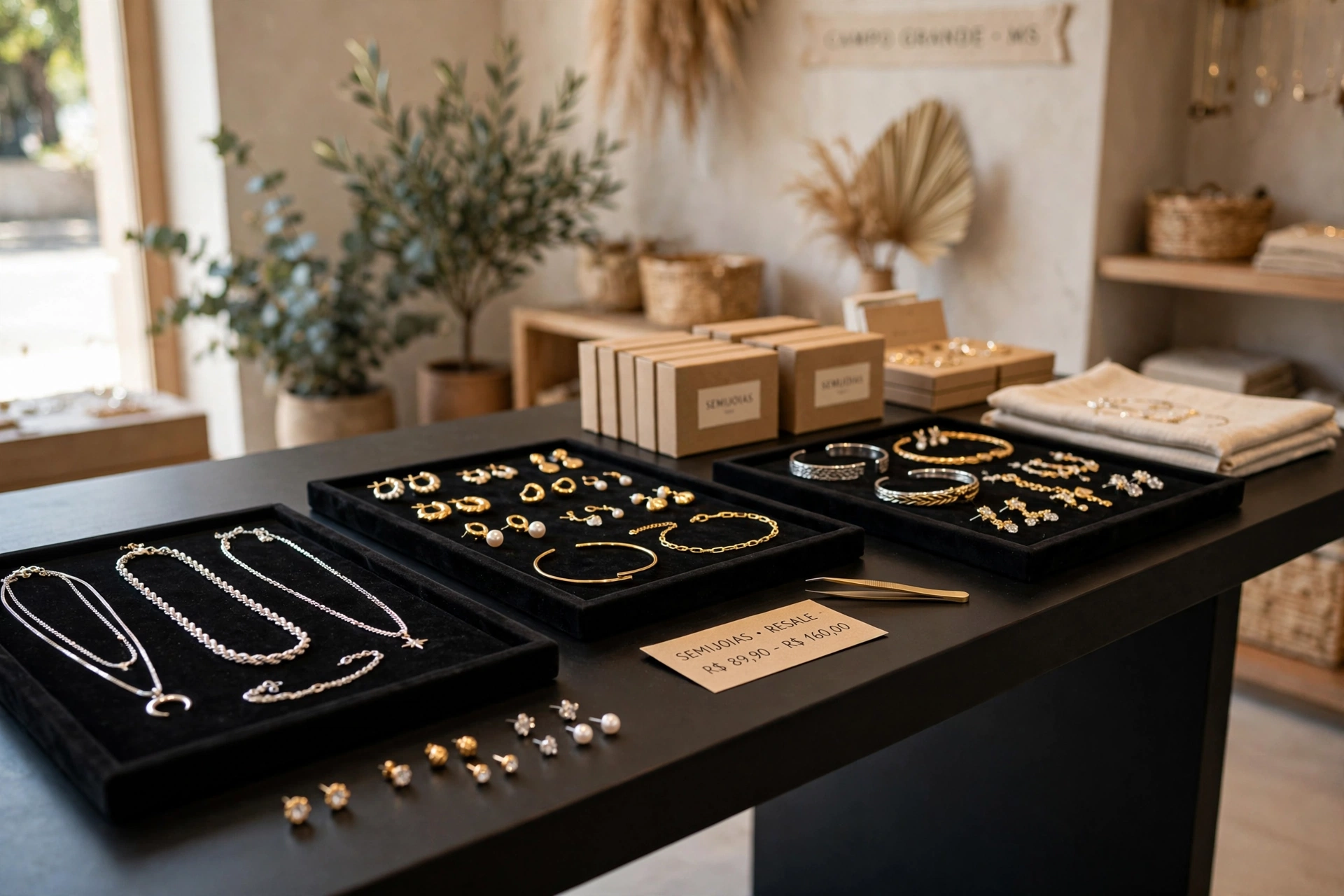 jewelry boutique display