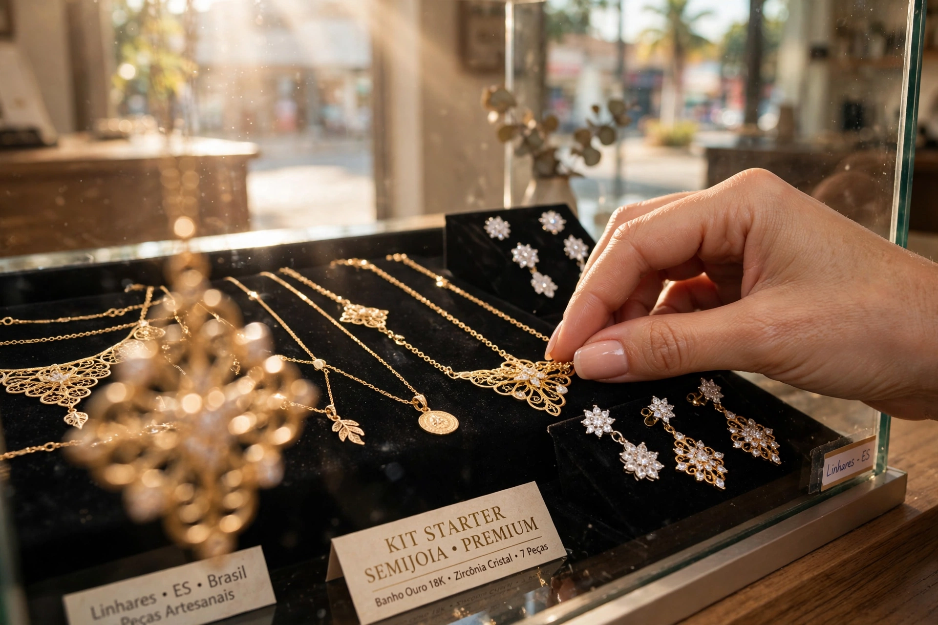 jewelry boutique display